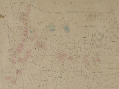 1834 Cadastre section C1 village