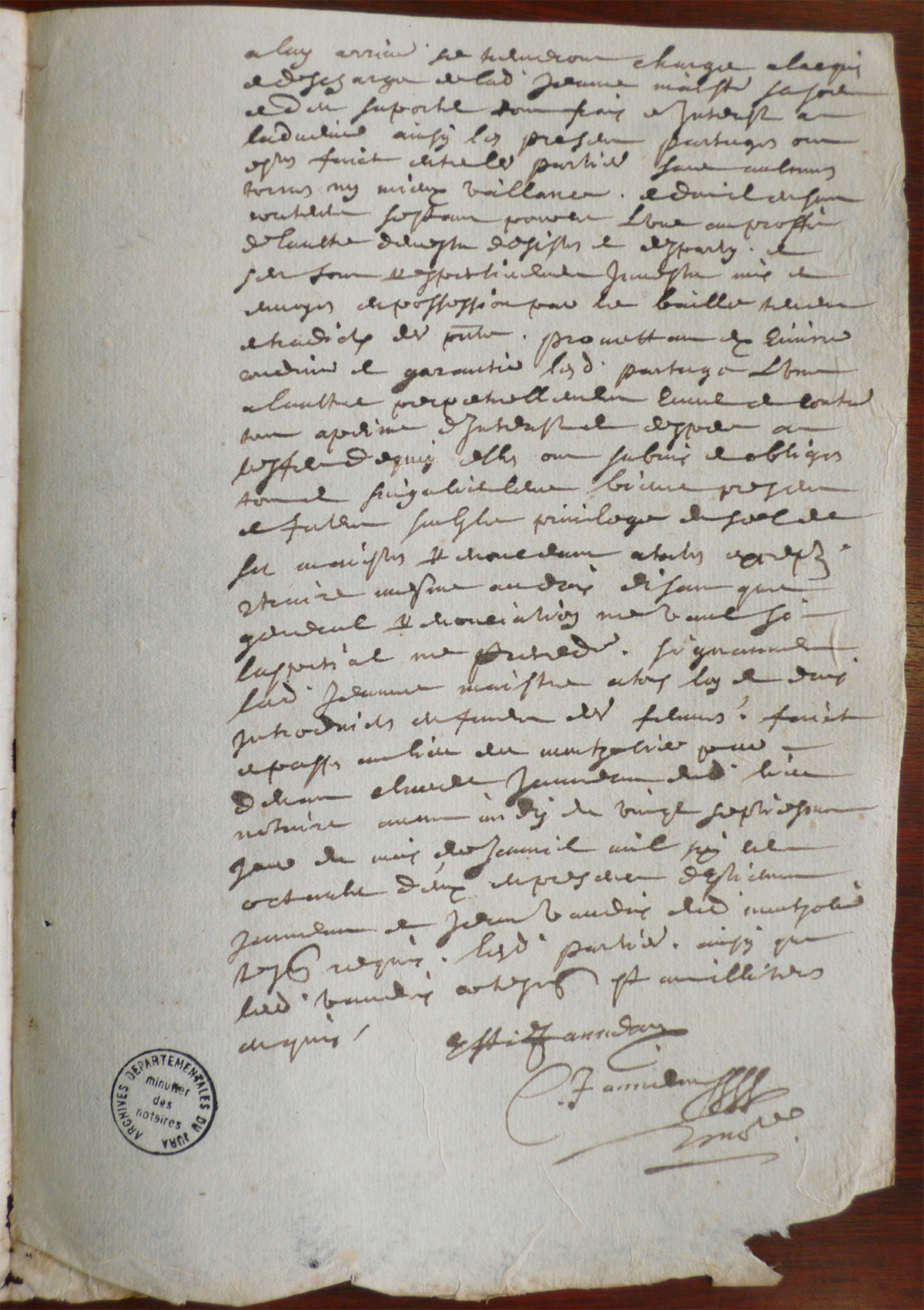 1682 01 27 partage biens francois maitre sabine prostet p3