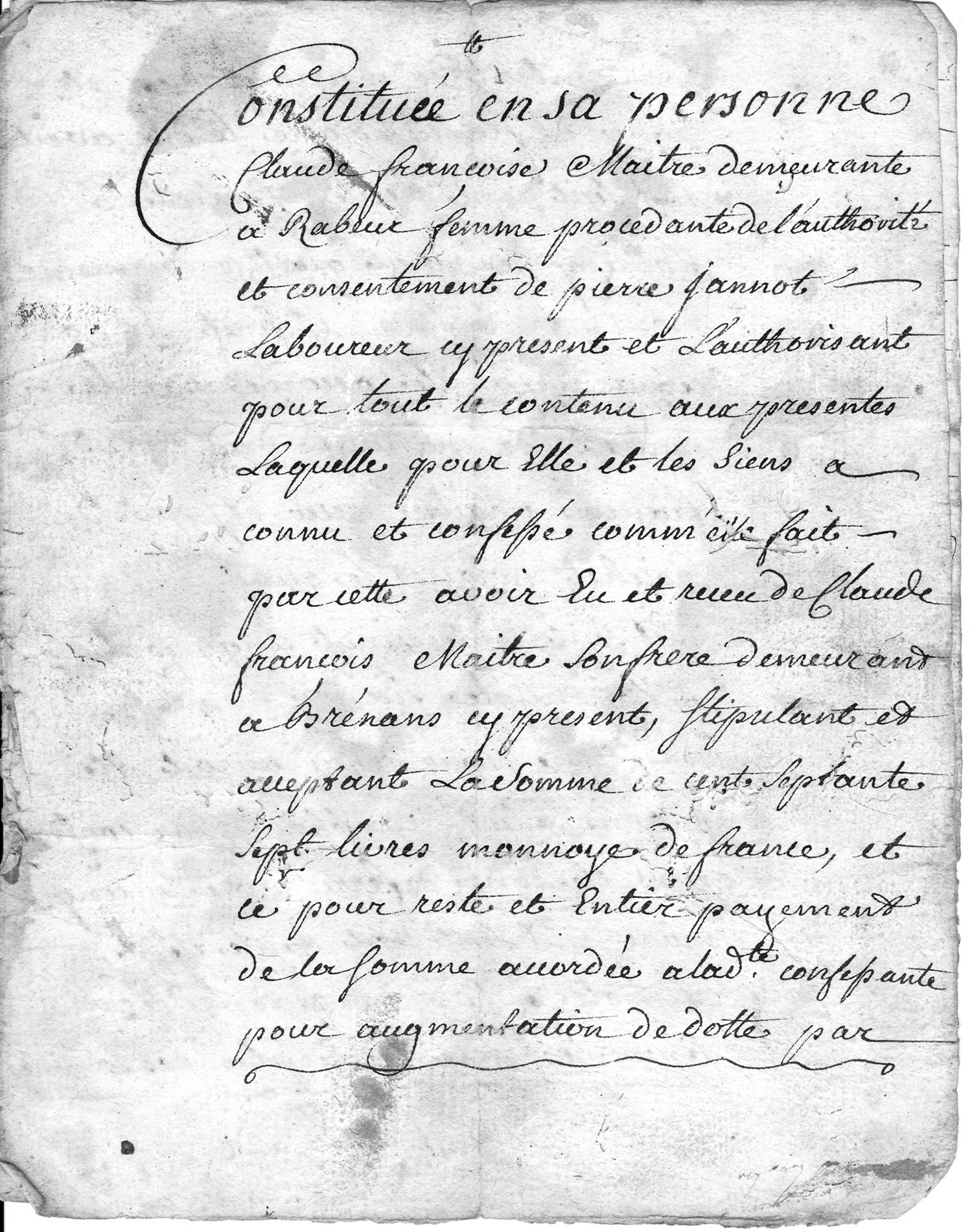 1740 12 22 complement dot claude francoise maitre p1 6