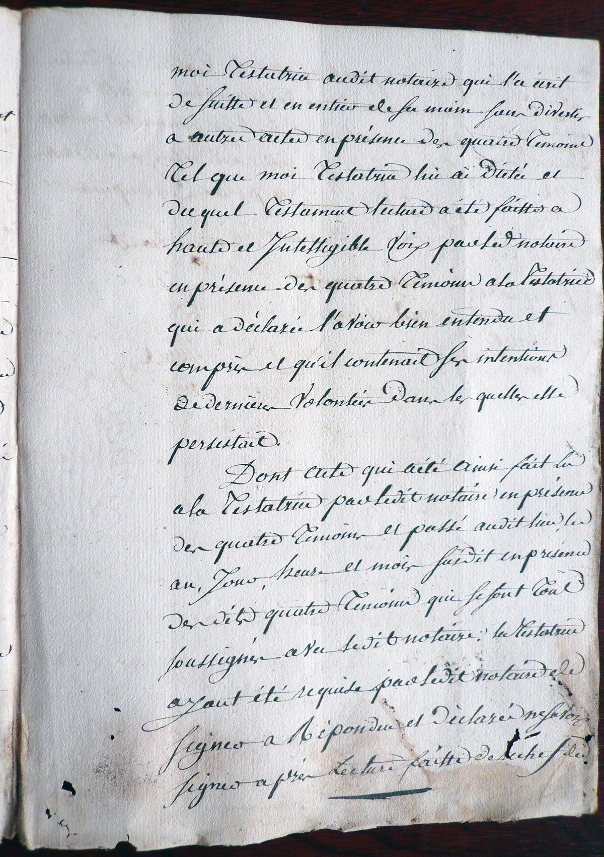 1813 09 19 Testament Claude Antoine MAITRE Reine DUMONT p7 8